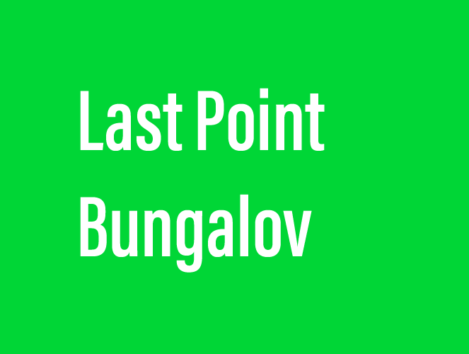 Last Point Bungalow